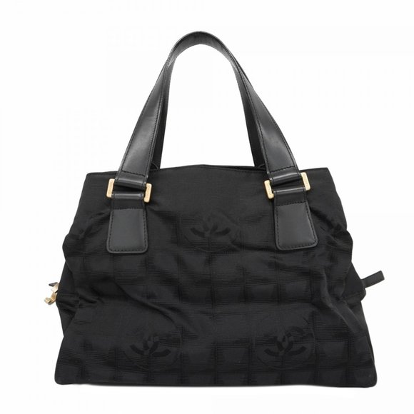 Chanel New Travel Nylon Handbag in Black Champagne for Women - Picture 1 of 10